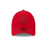 New Era New York Yankees League Essential Youth Red 9FORTY Adjustable Cap (Youth) - Cap On